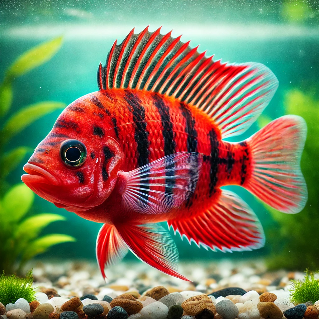 Barbus tetrazona rouge Kırmızı Sumatra