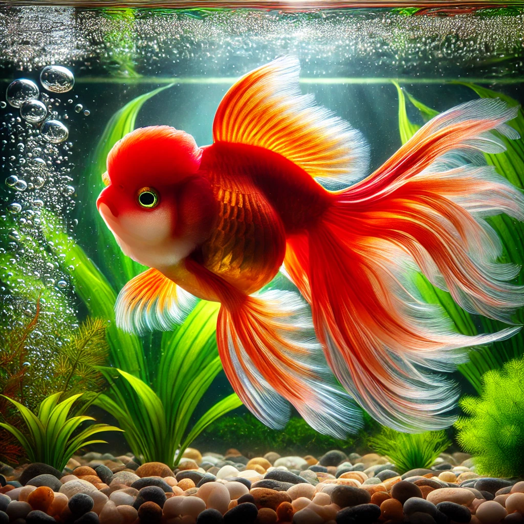 Carassius auratus rouge Akvaryum balığı