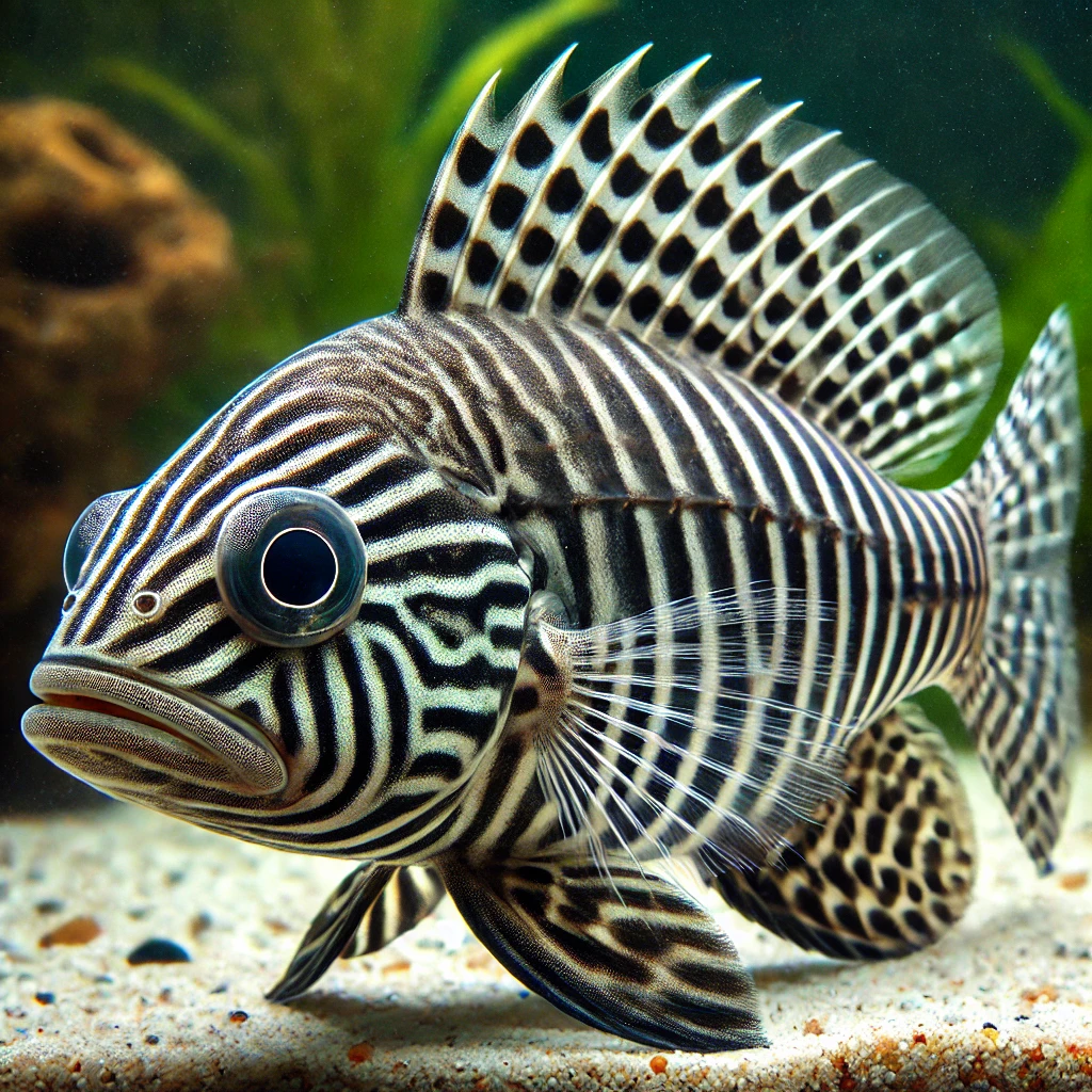 Ctenopoma fasciolatum (Çizgili ctenopom)