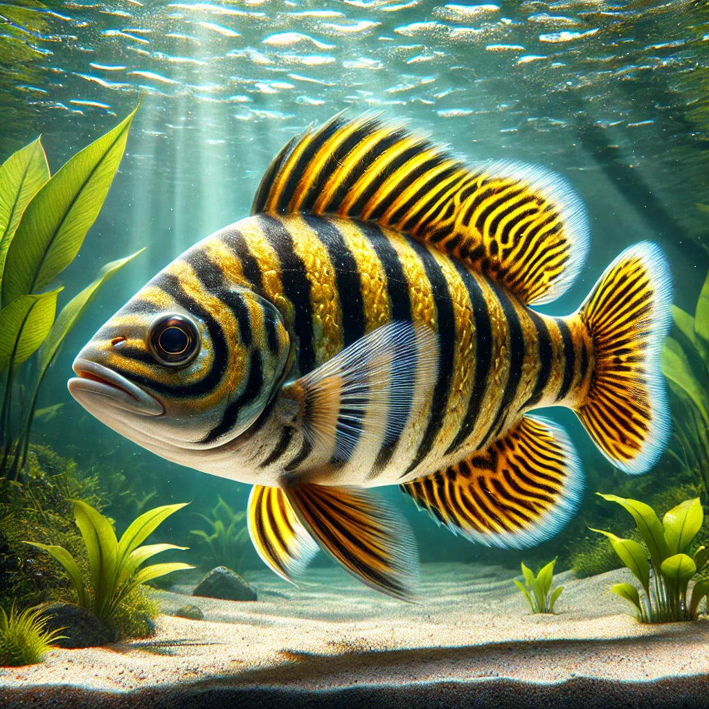 Datnioides microlepis (Kaplan direği)