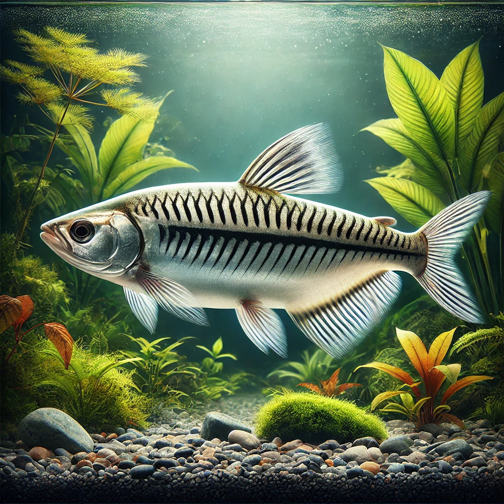 Distichodus lussoso Uzun burun distis