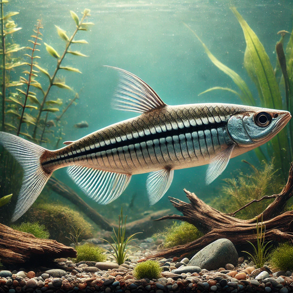 Epalzeorhynchus siamensis (Siyam Direksiyon Tilki, Seawear Eater)