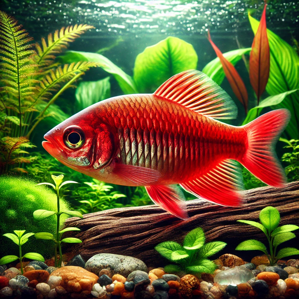 Glossolepis incisus Yeni Gine gökkuşağı balığı