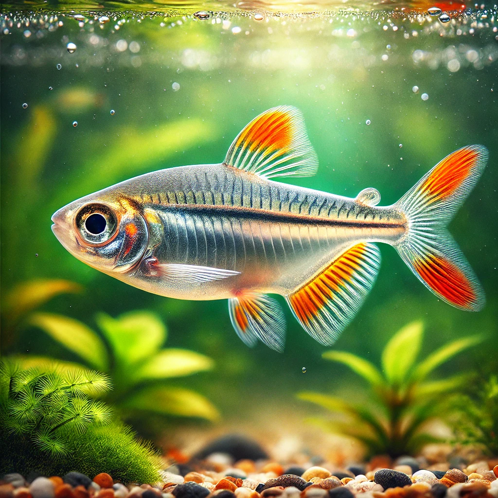 Hasemania nana (Bakır tetra)