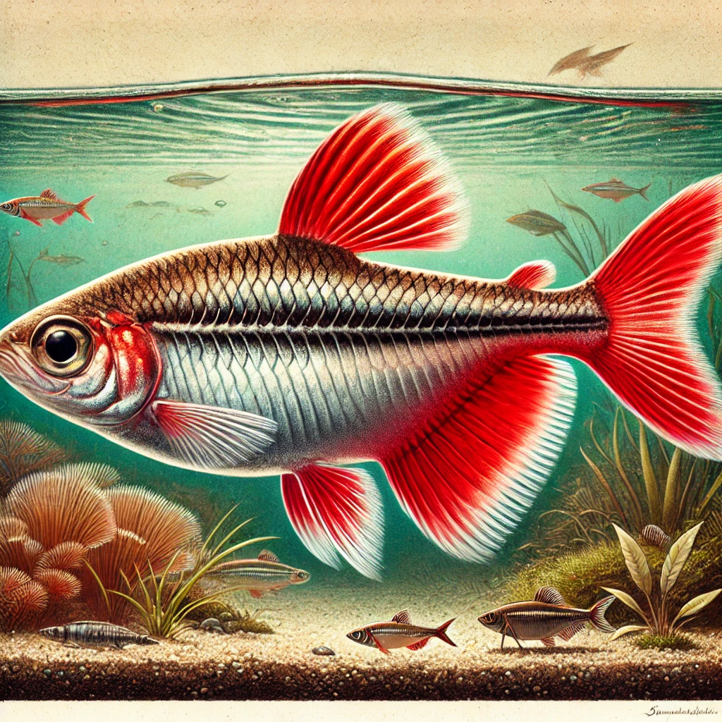 Hyphessobrycon flammeus Rio'dan Roo Tetra