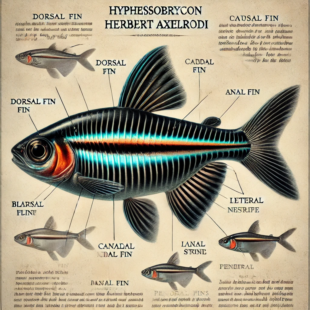 Hyphessobrycon herbertaxelrodi Siyah neon