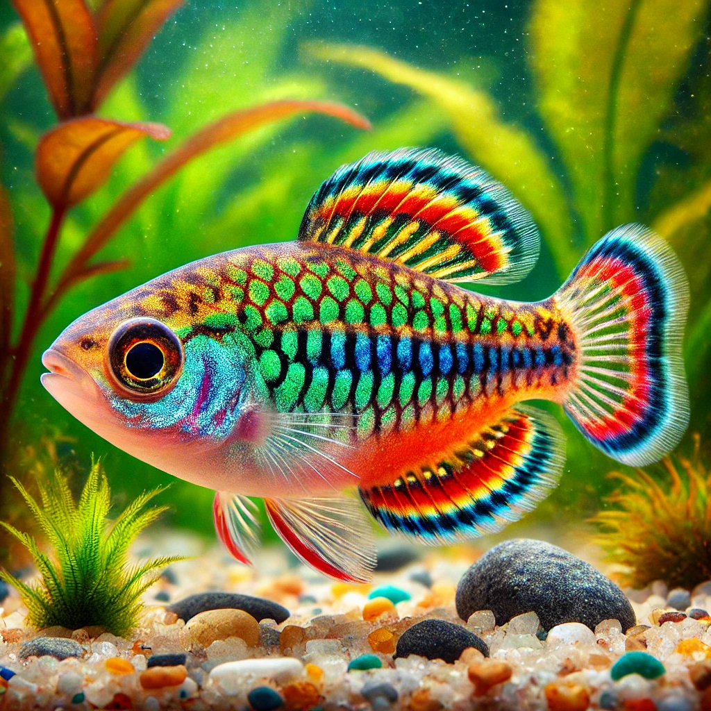 Laetacara curviceps Standart Ciklid