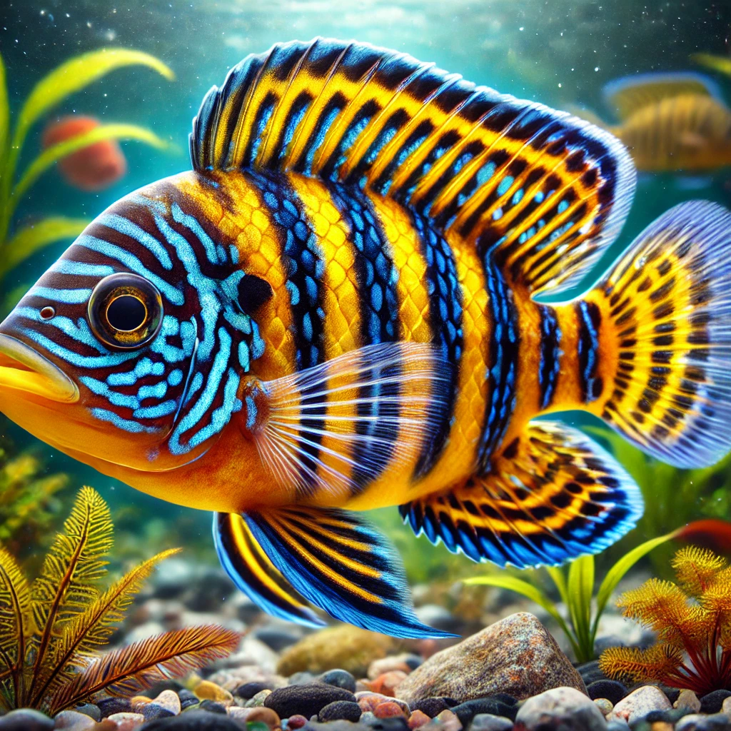 Melanochromis auratus Altın Mbuna