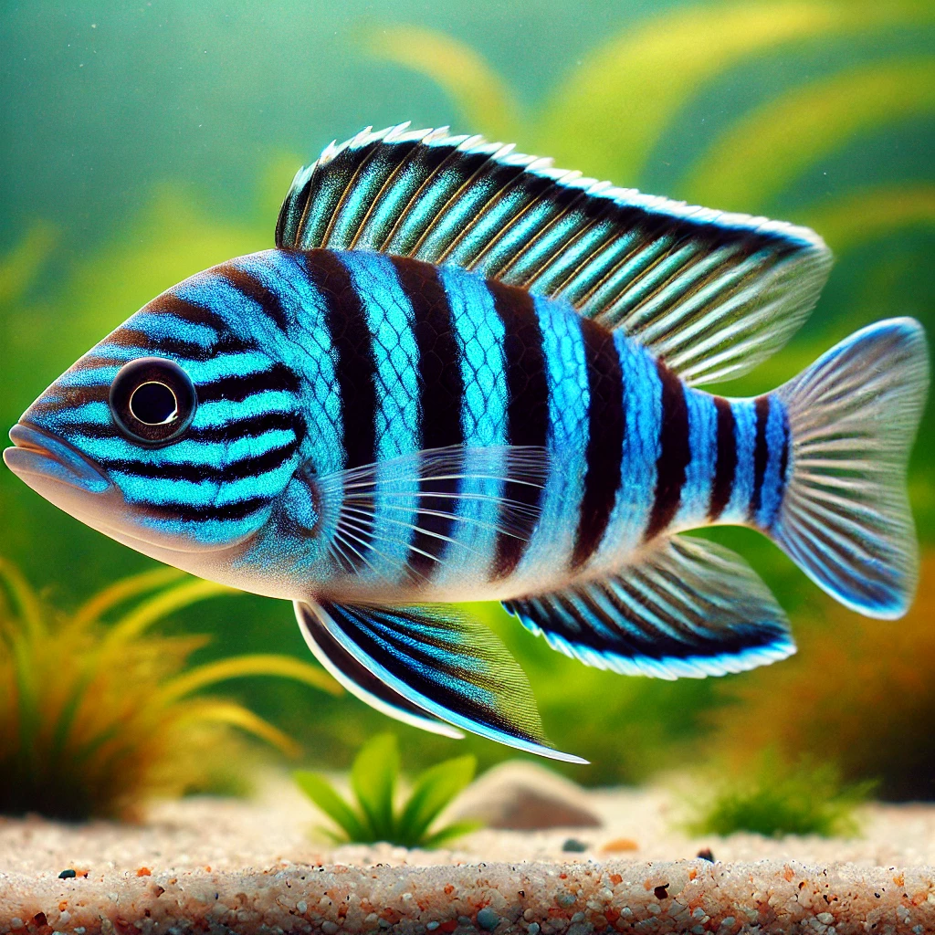 Melanochromis johanni Çiklit kobalt
