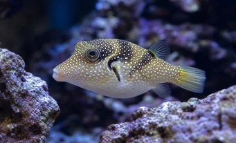 Canthigaster margaritatus (Cantigaster-Paon)