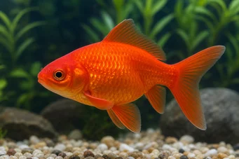 Carassius auratus rouge (Akvaryum balığı)
