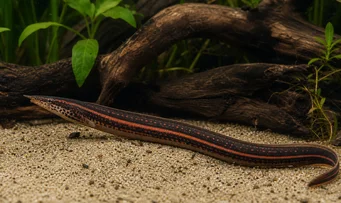 Mastacembelus erythrotaenia Ateş Pointe Anguille