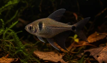 Megalamphodus megalopterus Hayalet Tetra