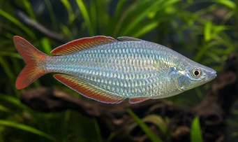 Melanotaenia fluviatilis Avustralya gökkuşağı balığı