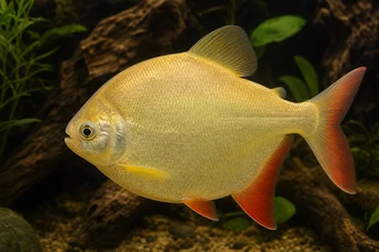 Myleus rubripinnis luna xanthique Myleus Rubinnis Luna Xanthique