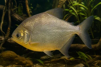 Mylossoma aureum Pompano, Altın Pacou