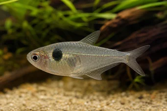 Phenacogaster megalostictus (Büyük Leke Cam Tetra)