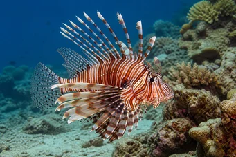 Pterois radiata (Yaydı Balık)
