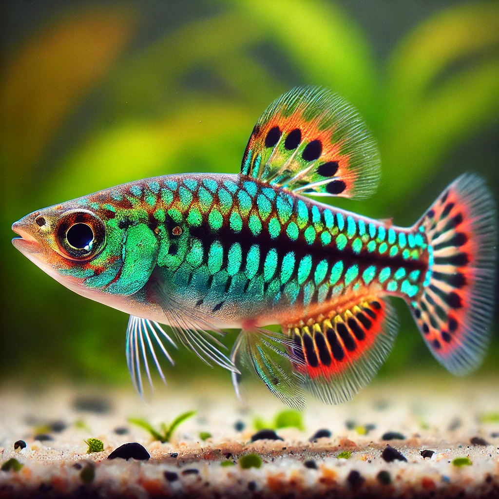 Pachypanchax playfairii Noktalı panchax