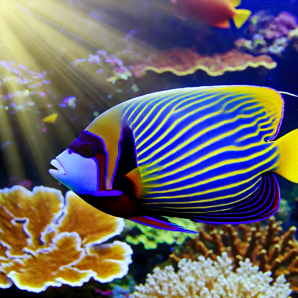 Pomacanthus imperator İmparator melek