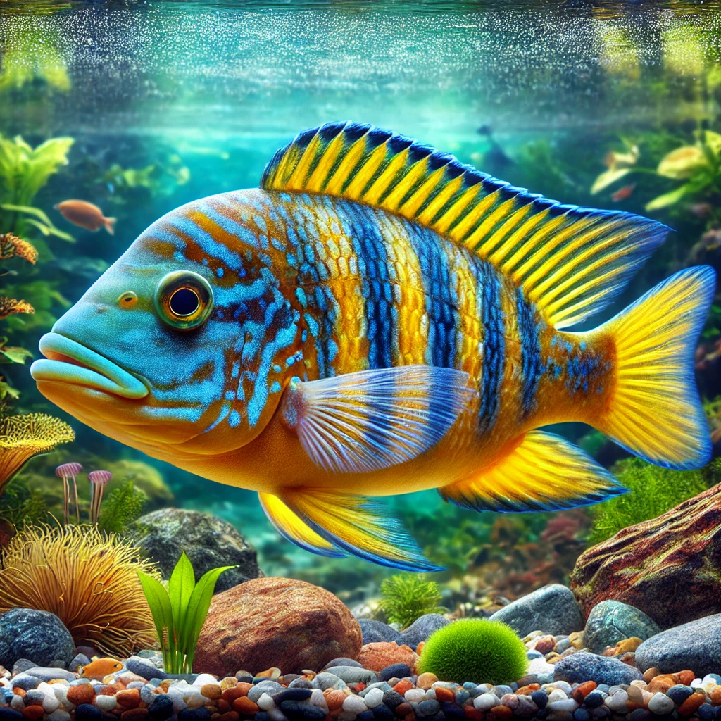 Pseudotropheus tropheops Sarı