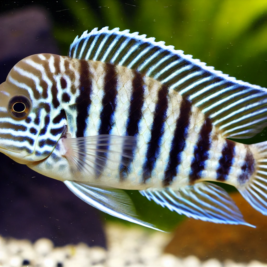 Pseudotropheus zebra Malawi'nin Ciklid