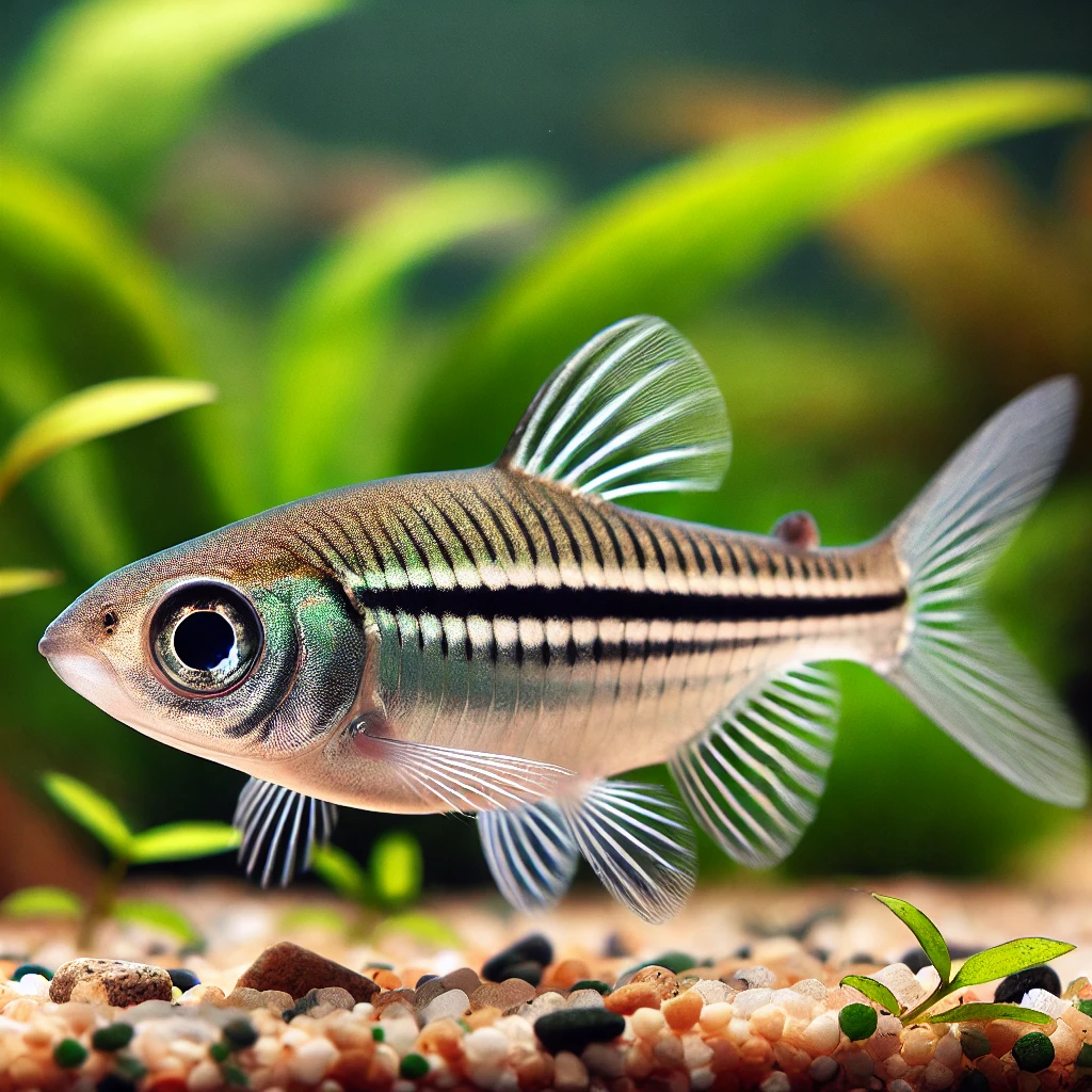 Rasbora trilineata (Rasbora makası)